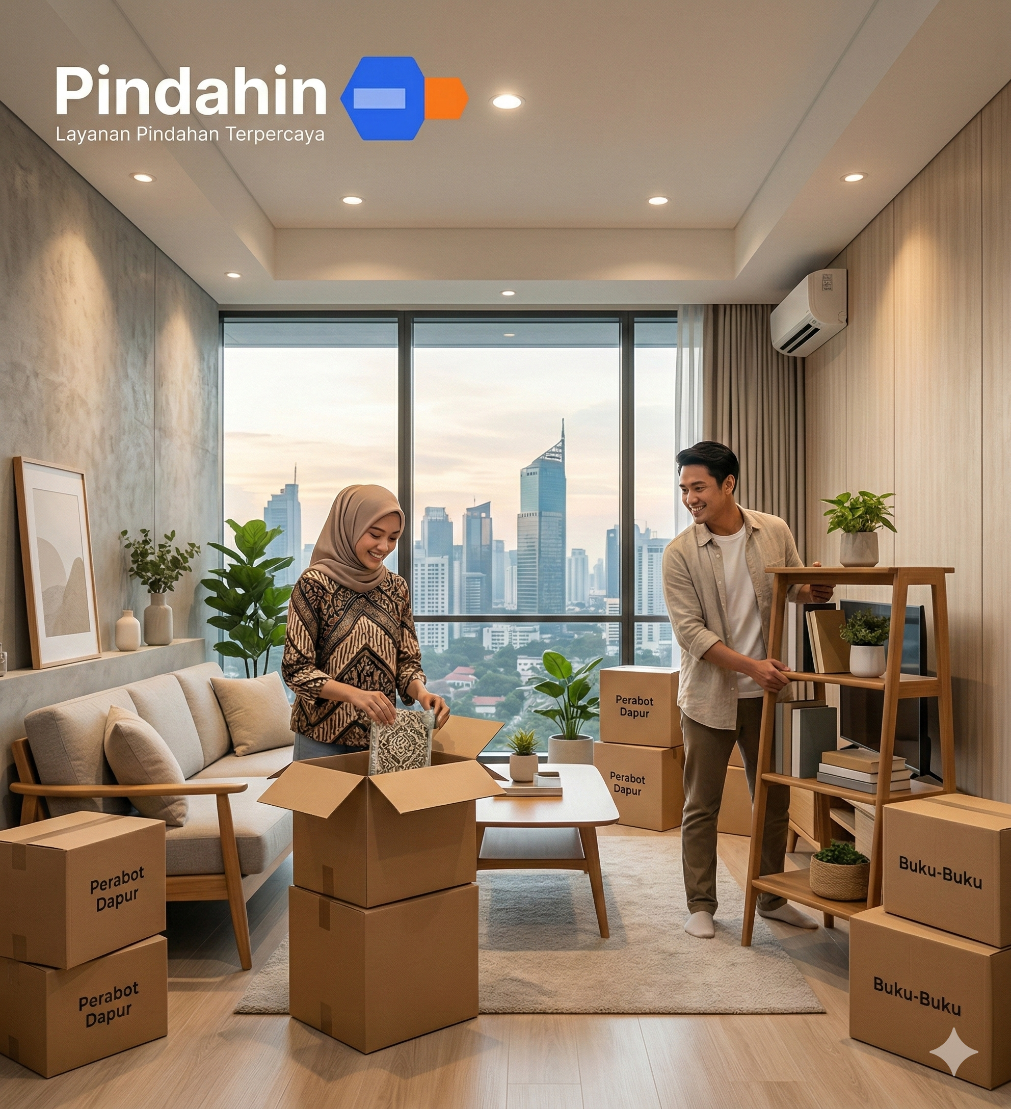 Tim profesional pindahan ARP Pindahin